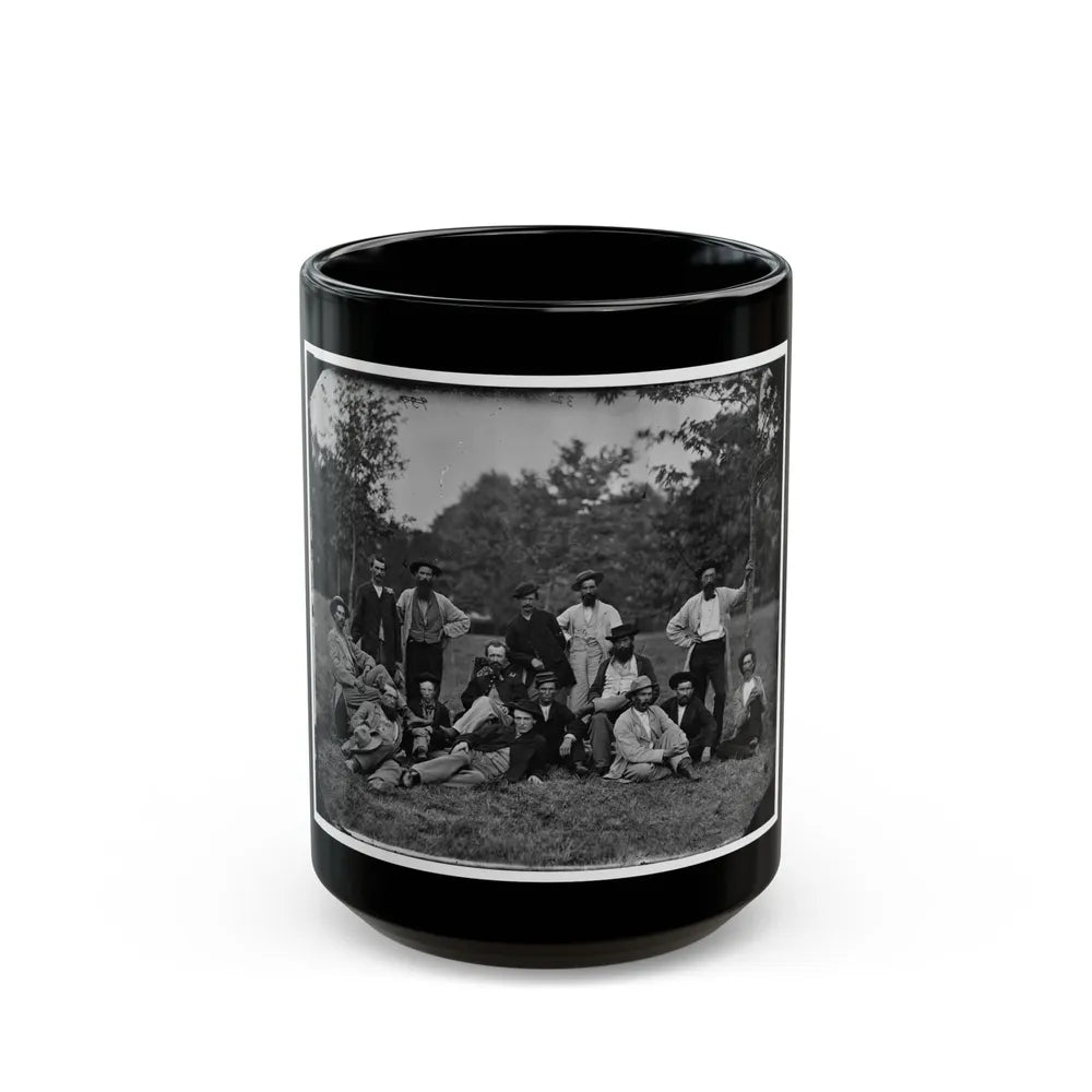 Brandy Station, Va. Scouts And Guides Of The Army Of The Potomac 001 (U.S. Civil War) Black Coffee Mug-15oz-Go Mug Yourself