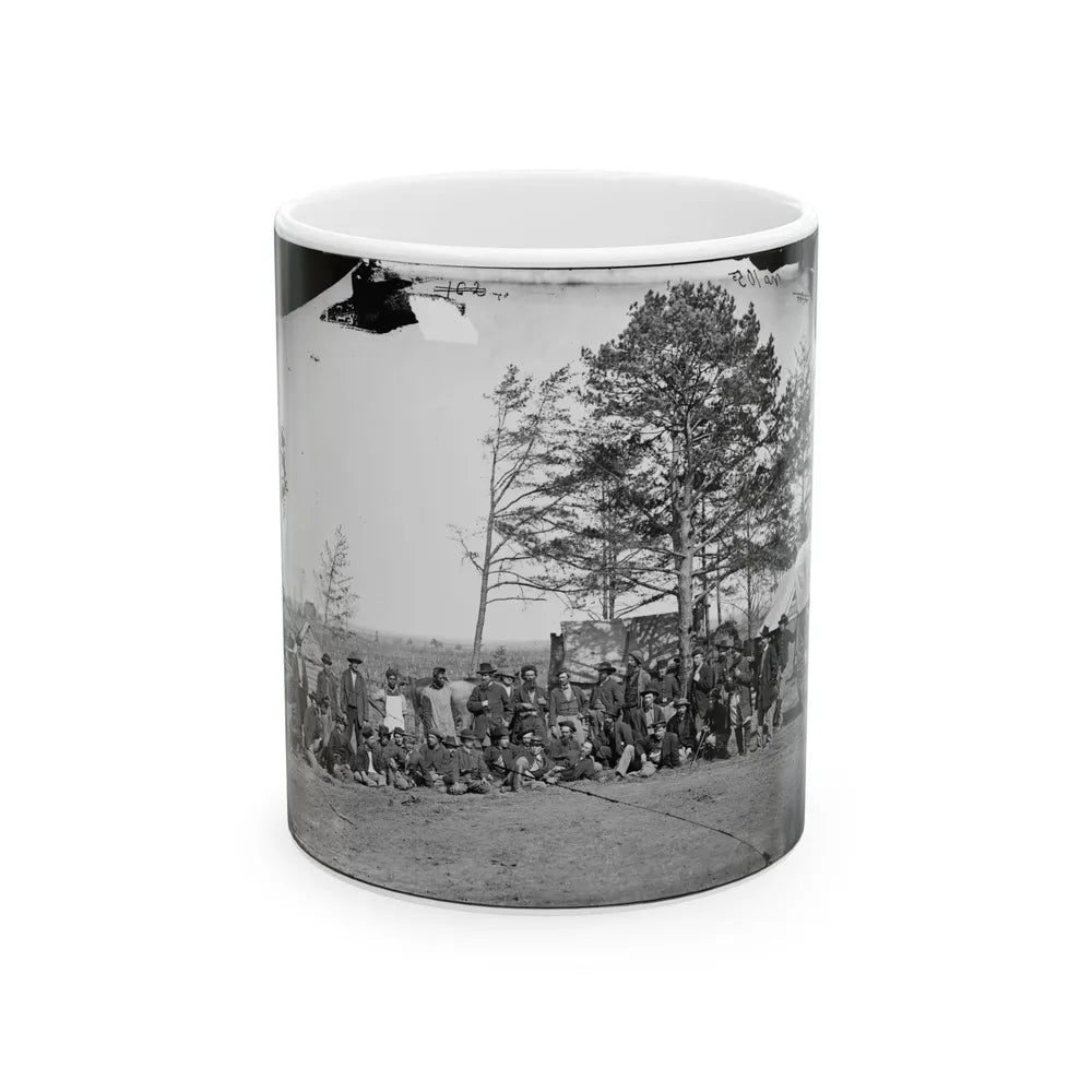 Brandy Station, Va. Scouts And Guides Of The Army Of The Potomac (U.S. Civil War) White Coffee Mug-11oz-Go Mug Yourself