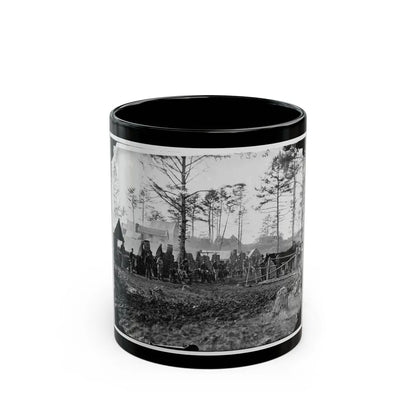 Brandy Station, Va., Vicinity. Camp Of 18th Pennsylvania Cavalry, 3d Division, Cavalry Corps (U.S. Civil War) Black Coffee Mug-11oz-Go Mug Yourself