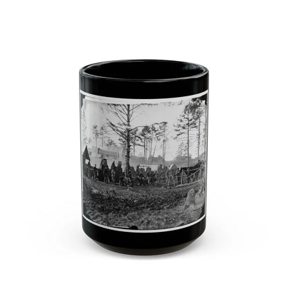Brandy Station, Va., Vicinity. Camp Of 18th Pennsylvania Cavalry, 3d Division, Cavalry Corps (U.S. Civil War) Black Coffee Mug-15oz-Go Mug Yourself