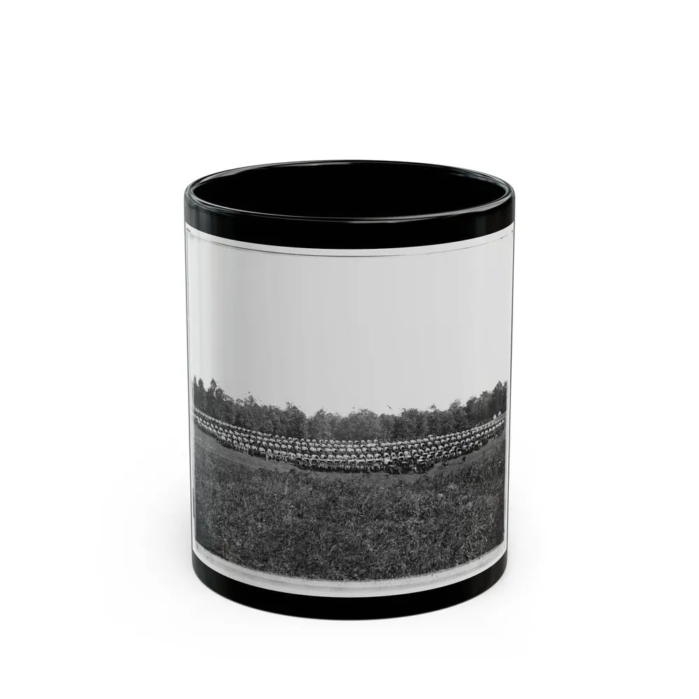 Brandy Station, Va., Vicinity. Large Wagon Park (U.S. Civil War) Black Coffee Mug-11oz-Go Mug Yourself