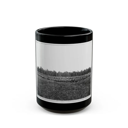 Brandy Station, Va., Vicinity. Large Wagon Park (U.S. Civil War) Black Coffee Mug-15oz-Go Mug Yourself