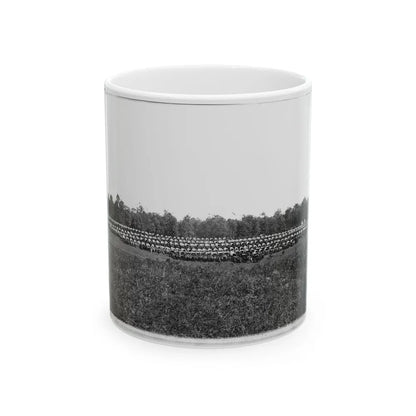 Brandy Station, Va., Vicinity. Large Wagon Park (U.S. Civil War) White Coffee Mug-11oz-Go Mug Yourself