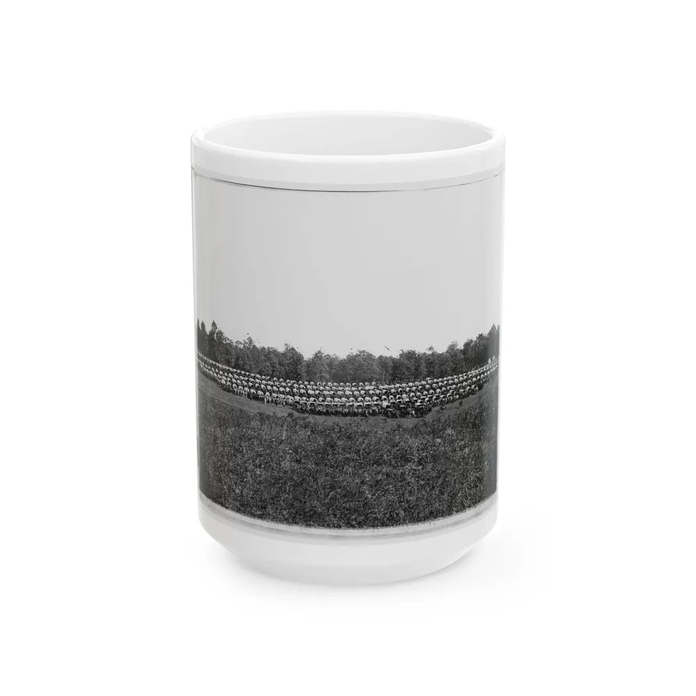 Brandy Station, Va., Vicinity. Large Wagon Park (U.S. Civil War) White Coffee Mug-15oz-Go Mug Yourself