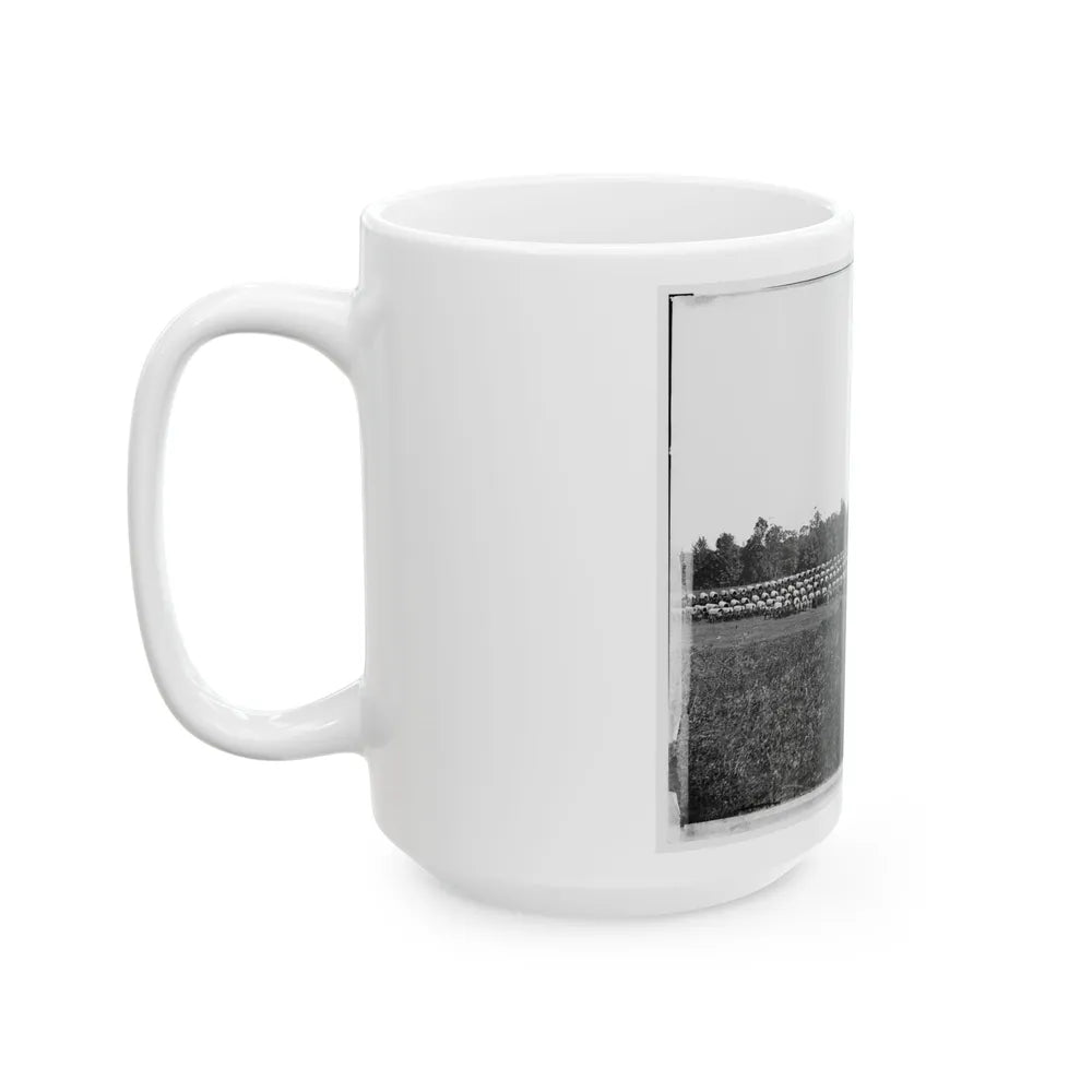 Brandy Station, Va., Vicinity. Large Wagon Park (U.S. Civil War) White Coffee Mug-Go Mug Yourself