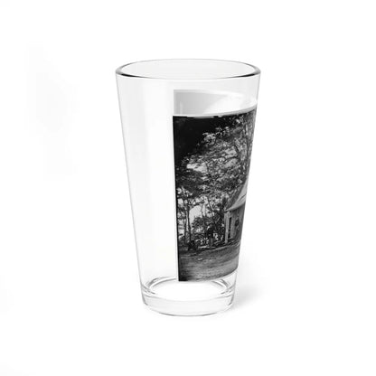 Brandy Station, Virginia . Officers' Quarters (U.S. Civil War) Pint Glass 16oz-Go Mug Yourself