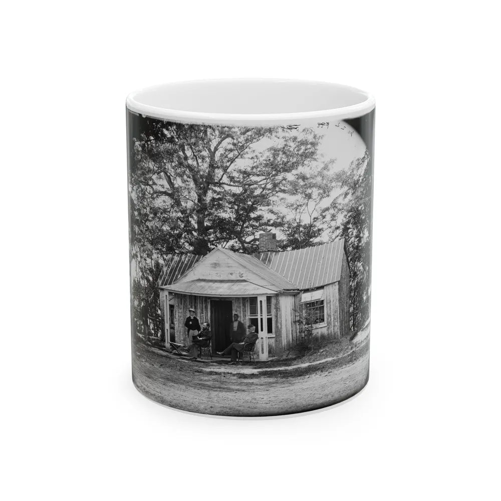 Brandy Station, Virginia . Officers' Quarters (U.S. Civil War) White Coffee Mug-11oz-Go Mug Yourself