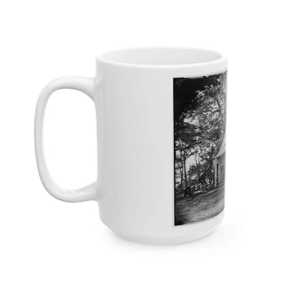 Brandy Station, Virginia . Officers' Quarters (U.S. Civil War) White Coffee Mug-Go Mug Yourself