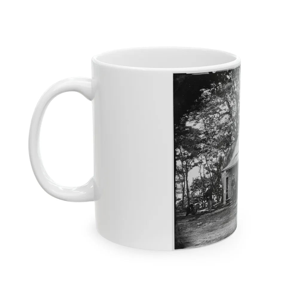 Brandy Station, Virginia . Officers' Quarters (U.S. Civil War) White Coffee Mug-Go Mug Yourself