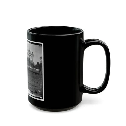 Brandy Station, Virginia. Army Of The Potomac. Eastern Half Of The Camp (U.S. Civil War) Black Coffee Mug - Go Mug Yourself