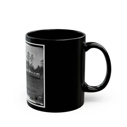 Brandy Station, Virginia. Army Of The Potomac. Eastern Half Of The Camp (U.S. Civil War) Black Coffee Mug - Go Mug Yourself