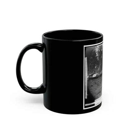 Brandy Station, Virginia. Army Of The Potomac. Eastern Half Of The Camp (U.S. Civil War) Black Coffee Mug - Go Mug Yourself