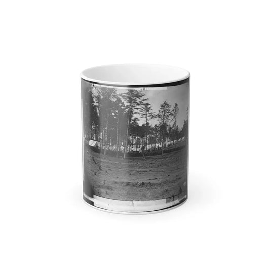 Brandy Station, Virginia. Army of the Potomac. Eastern Half of the Camp (U.S. Civil War) Color Changing Coffee Mug 11oz Default Title 11oz - Go Mug Yourself