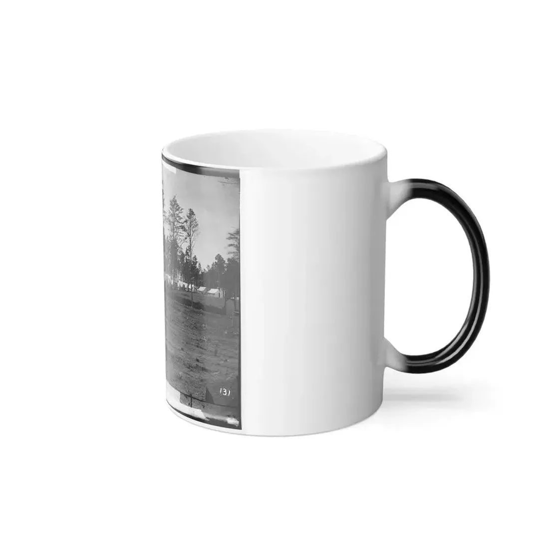 Brandy Station, Virginia. Army of the Potomac. Eastern Half of the Camp (U.S. Civil War) Color Changing Coffee Mug 11oz - Go Mug Yourself