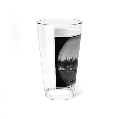 Brandy Station, Virginia. Army Of The Potomac. Western Half Of The Camp. Chapel In Foreground (U.S. Civil War) Pint Glass 16oz - Go Mug Yourself
