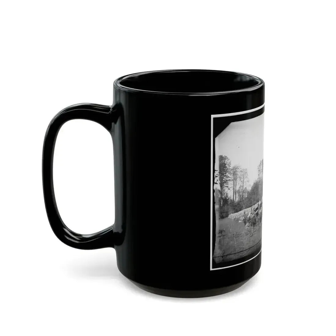 Brandy Station, Virginia. Bates Quarters. Headquarters, Army Of The Potomac (U.S. Civil War) Black Coffee Mug - Go Mug Yourself
