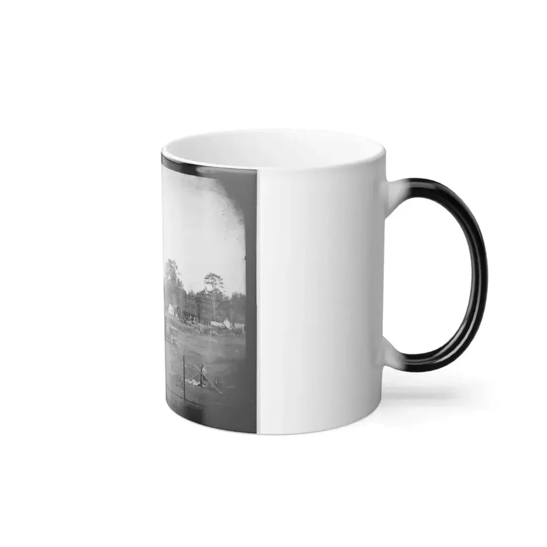 Brandy Station, Virginia. Bates Quarters. Headquarters, Army of the Potomac (U.S. Civil War) Color Changing Coffee Mug 11oz - Go Mug Yourself