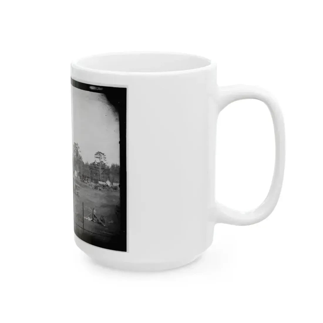 Brandy Station, Virginia. Bates Quarters. Headquarters, Army Of The Potomac (U.S. Civil War) White Coffee Mug - Go Mug Yourself