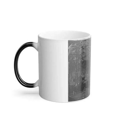 Brandy Station, Virginia. Camp at Headquarters, Army of the Potomac(2) (U.S. Civil War) Color Changing Coffee Mug 11oz - Go Mug Yourself