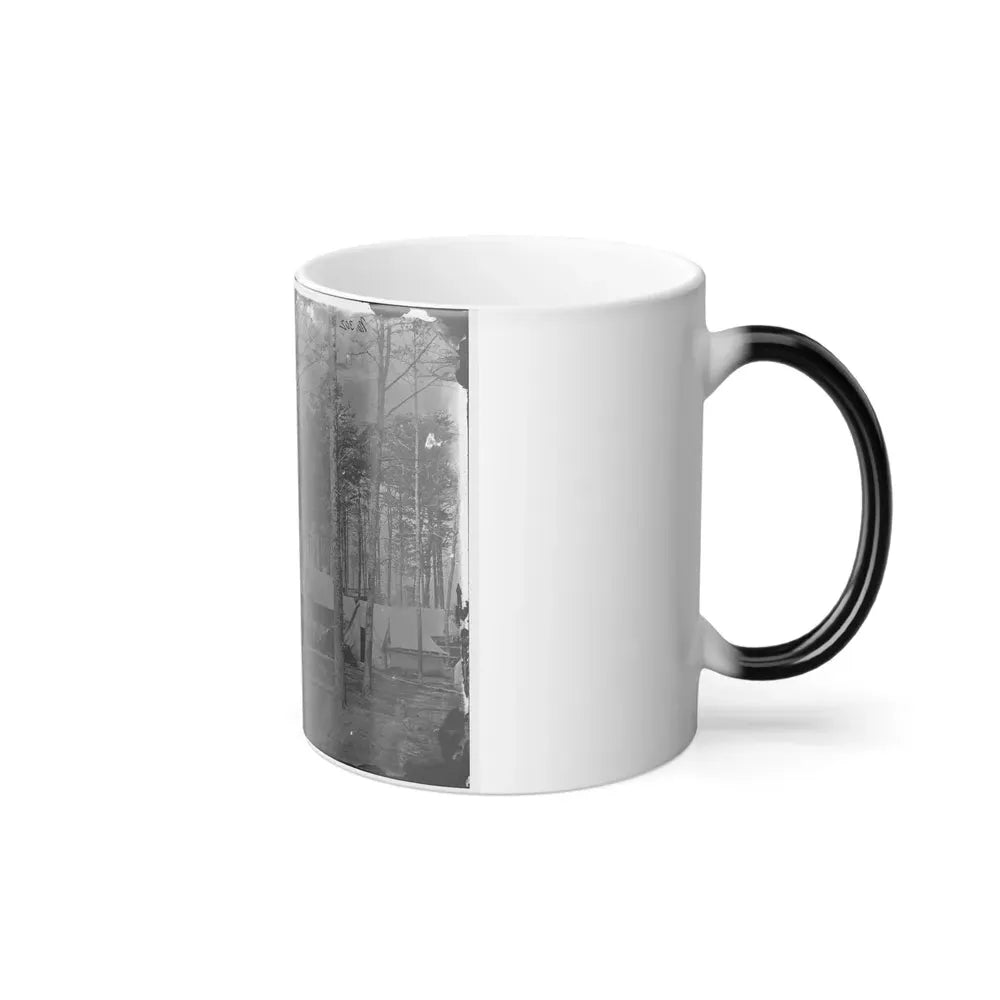 Brandy Station, Virginia. Camp at Headquarters, Army of the Potomac(2) (U.S. Civil War) Color Changing Coffee Mug 11oz - Go Mug Yourself