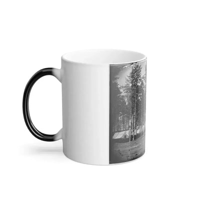 Brandy Station, Virginia. Camp at Headquarters, Army of the Potomac (U.S. Civil War) Color Changing Coffee Mug 11oz - Go Mug Yourself