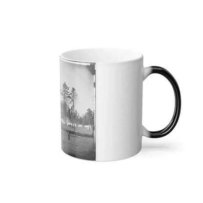 Brandy Station, Virginia. Camp at Headquarters, Army of the Potomac (U.S. Civil War) Color Changing Coffee Mug 11oz - Go Mug Yourself