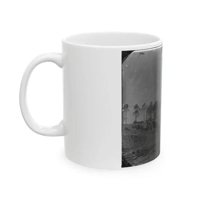 Brandy Station, Virginia. Camp Of 114th Pennsylvania Infantry (U.S. Civil War) White Coffee Mug - Go Mug Yourself