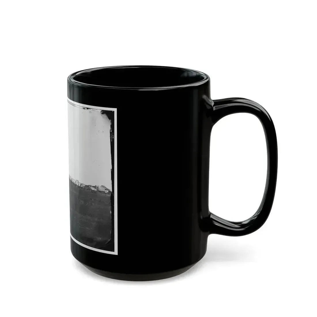 Brandy Station, Virginia. Camp Of U.S. Engineer Battalion (U.S. Civil War) Black Coffee Mug - Go Mug Yourself