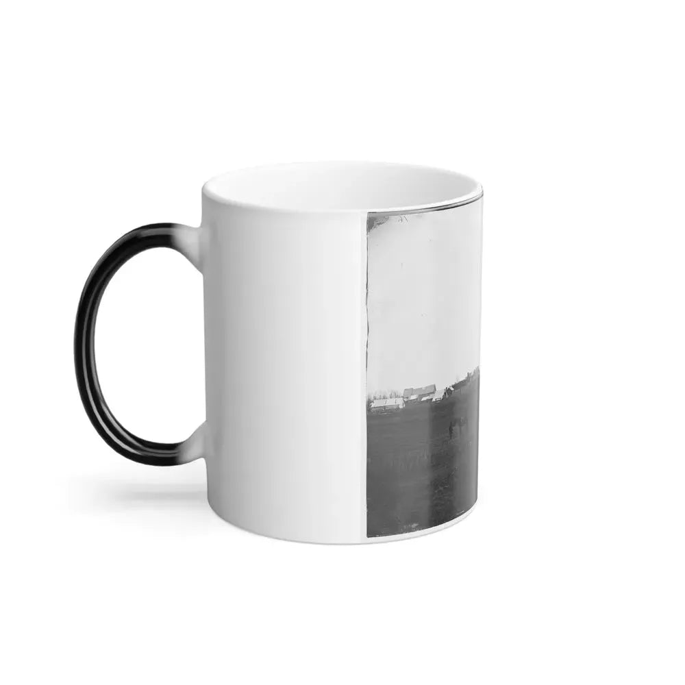Brandy Station, Virginia. Camp of U.S. Engineer Battalion (U.S. Civil War) Color Changing Coffee Mug 11oz - Go Mug Yourself