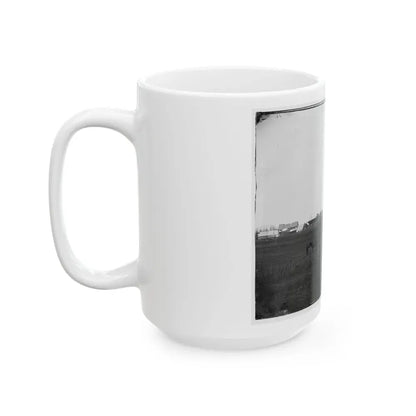 Brandy Station, Virginia. Camp Of U.S. Engineer Battalion (U.S. Civil War) White Coffee Mug - Go Mug Yourself