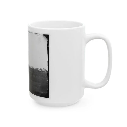 Brandy Station, Virginia. Camp Of U.S. Engineer Battalion (U.S. Civil War) White Coffee Mug - Go Mug Yourself
