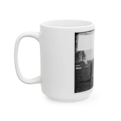 Brandy Station, Virginia. Capt. Beckwith's Horse, Headquarters, Army Of The Potomac (U.S. Civil War) White Coffee Mug - Go Mug Yourself