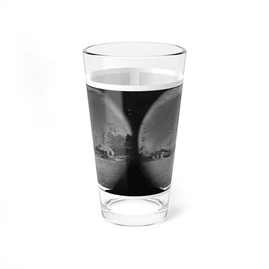 Brandy Station, Virginia. Carpenter, Wheelwright And Harness Shops. Headquarters, Army Of The Potomac (U.S. Civil War) Pint Glass 16oz 16oz - Go Mug Yourself