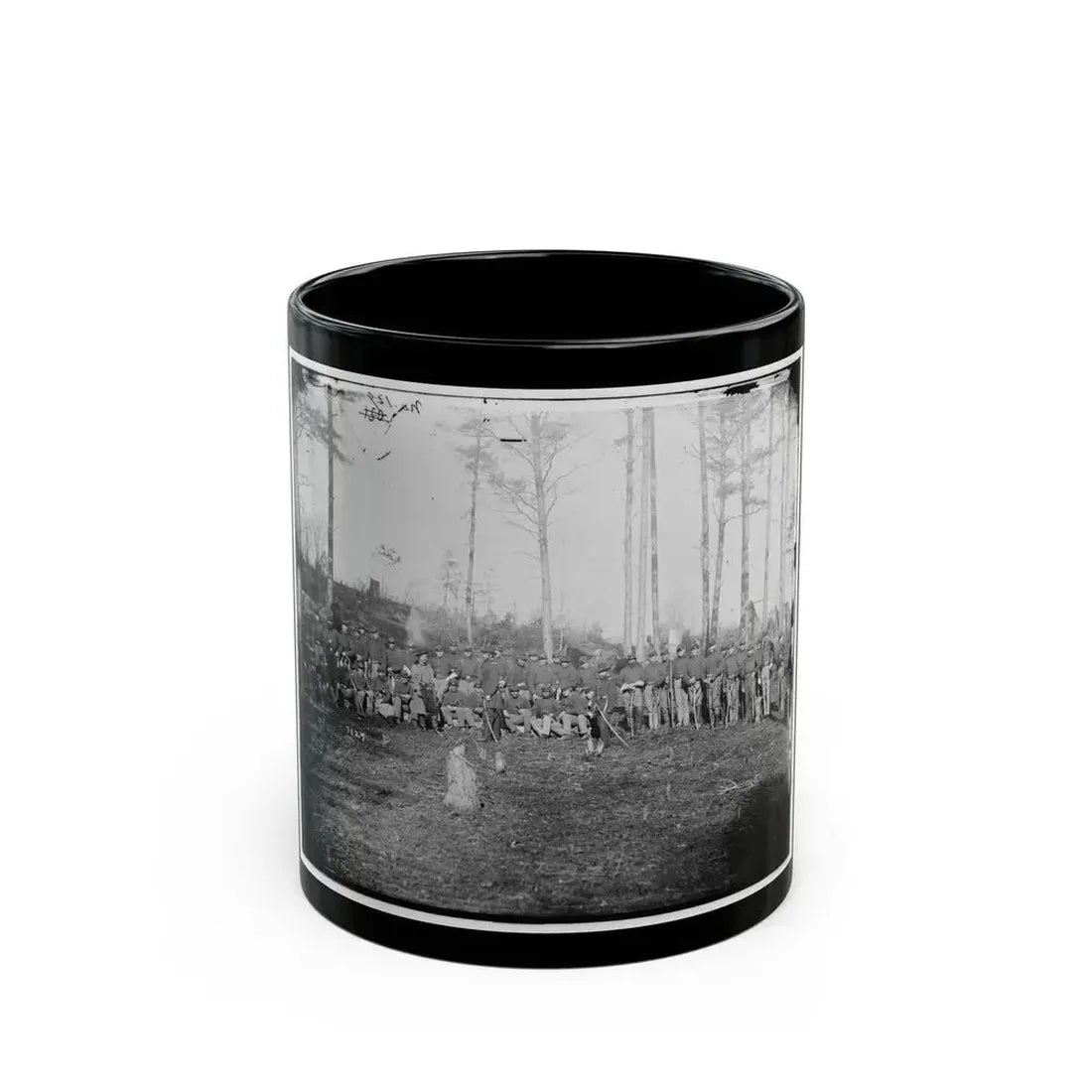 Brandy Station, Virginia. Detachment Of 1st U.S. Cavalry (U.S. Civil War) Black Coffee Mug 11oz - Go Mug Yourself