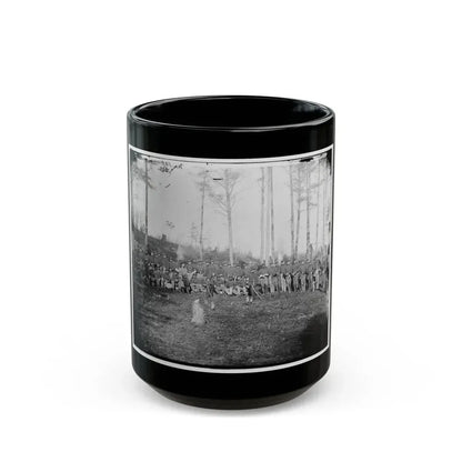 Brandy Station, Virginia. Detachment Of 1st U.S. Cavalry (U.S. Civil War) Black Coffee Mug 15oz - Go Mug Yourself