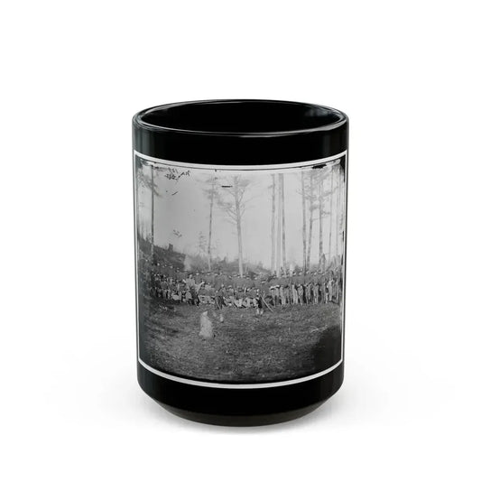 Brandy Station, Virginia. Detachment Of 1st U.S. Cavalry (U.S. Civil War) Black Coffee Mug 15oz - Go Mug Yourself