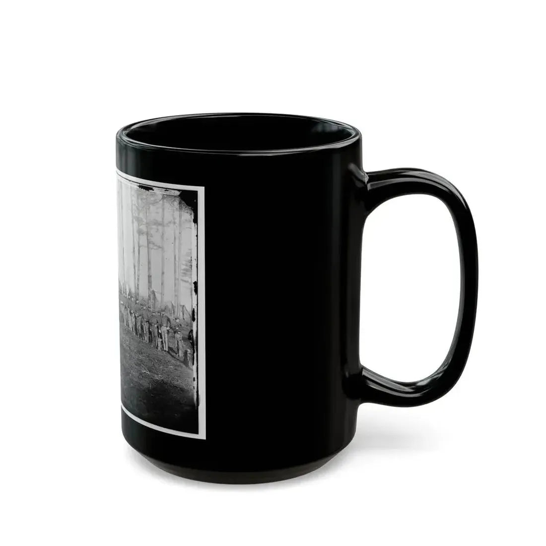 Brandy Station, Virginia. Detachment Of 1st U.S. Cavalry (U.S. Civil War) Black Coffee Mug - Go Mug Yourself