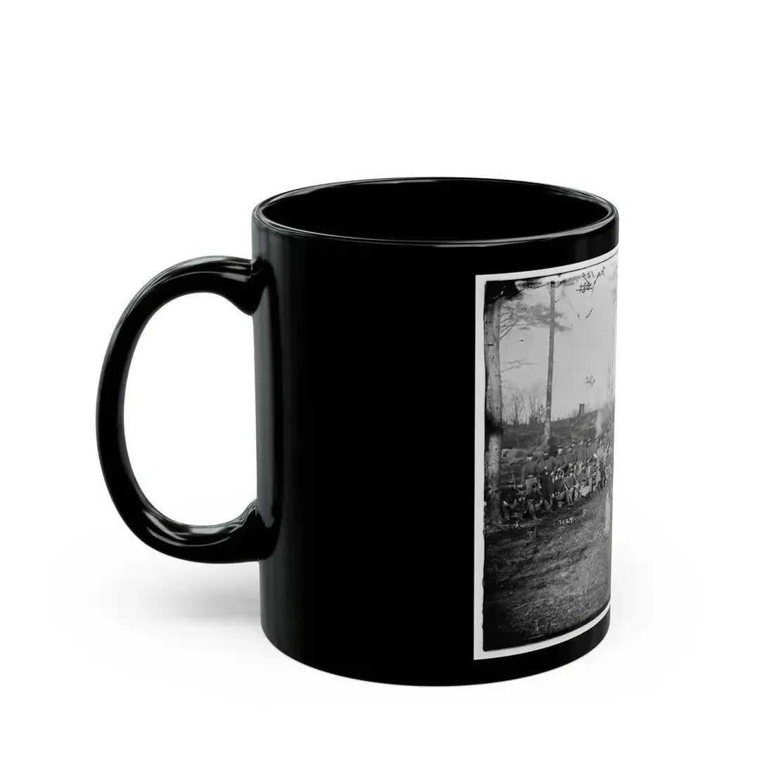 Brandy Station, Virginia. Detachment Of 1st U.S. Cavalry (U.S. Civil War) Black Coffee Mug - Go Mug Yourself