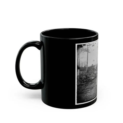 Brandy Station, Virginia. Detachment Of 1st U.S. Cavalry (U.S. Civil War) Black Coffee Mug - Go Mug Yourself