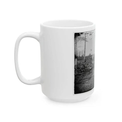 Brandy Station, Virginia. Detachment Of 1st U.S. Cavalry (U.S. Civil War) White Coffee Mug - Go Mug Yourself