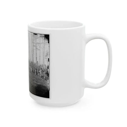 Brandy Station, Virginia. Detachment Of 1st U.S. Cavalry (U.S. Civil War) White Coffee Mug - Go Mug Yourself