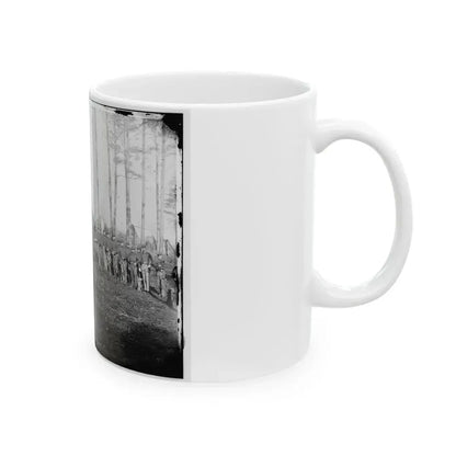 Brandy Station, Virginia. Detachment Of 1st U.S. Cavalry (U.S. Civil War) White Coffee Mug - Go Mug Yourself