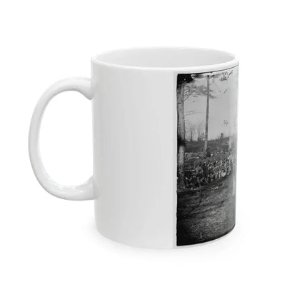 Brandy Station, Virginia. Detachment Of 1st U.S. Cavalry (U.S. Civil War) White Coffee Mug - Go Mug Yourself
