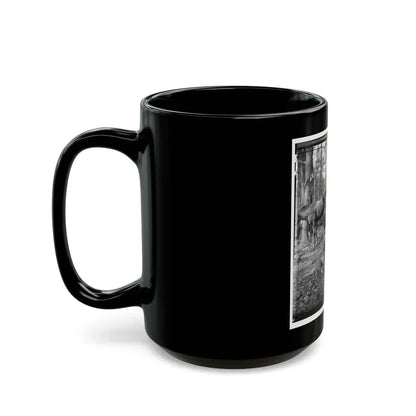 Brandy Station, Virginia. Discussing The Probilities ( ) Of The Next Move (U.S. Civil War) Black Coffee Mug - Go Mug Yourself