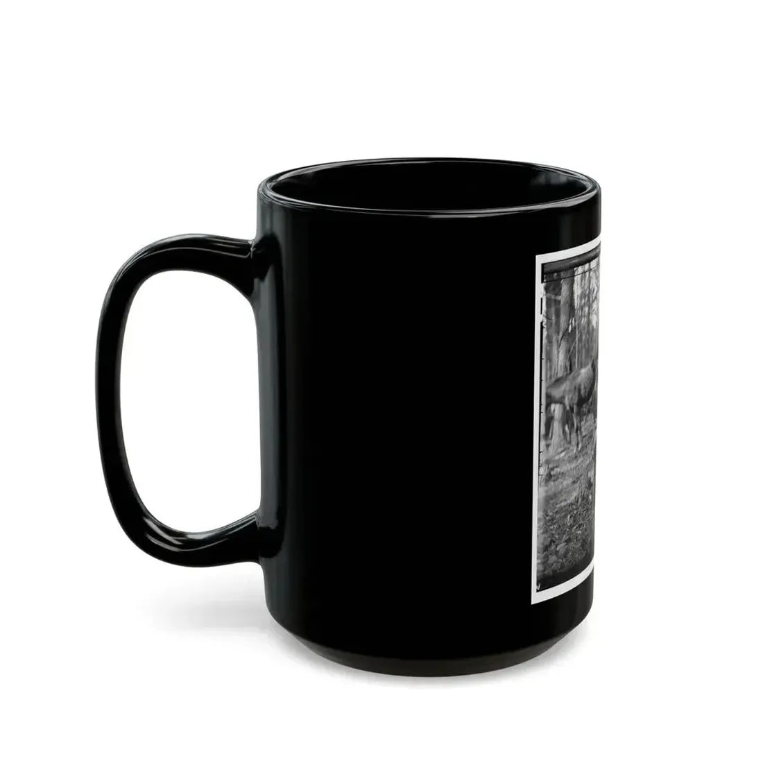 Brandy Station, Virginia. Discussing The Probilities ( ) Of The Next Move (U.S. Civil War) Black Coffee Mug - Go Mug Yourself