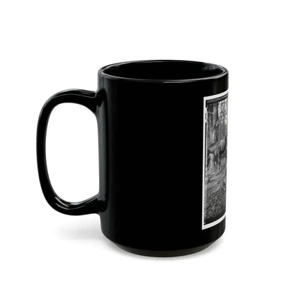 Brandy Station, Virginia. Discussing The Probilities ( ) Of The Next Move (U.S. Civil War) Black Coffee Mug - Go Mug Yourself