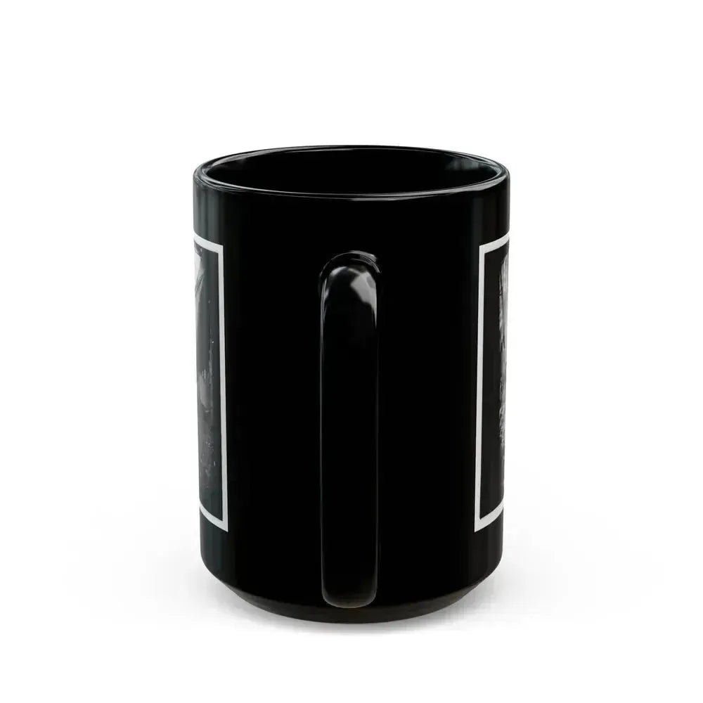 Brandy Station, Virginia. Discussing The Probilities Of The Next Move (U.S. Civil War) Black Coffee Mug - Go Mug Yourself