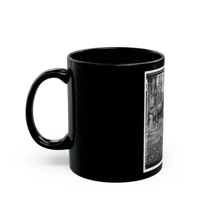 Brandy Station, Virginia. Discussing The Probilities ( ) Of The Next Move (U.S. Civil War) Black Coffee Mug - Go Mug Yourself