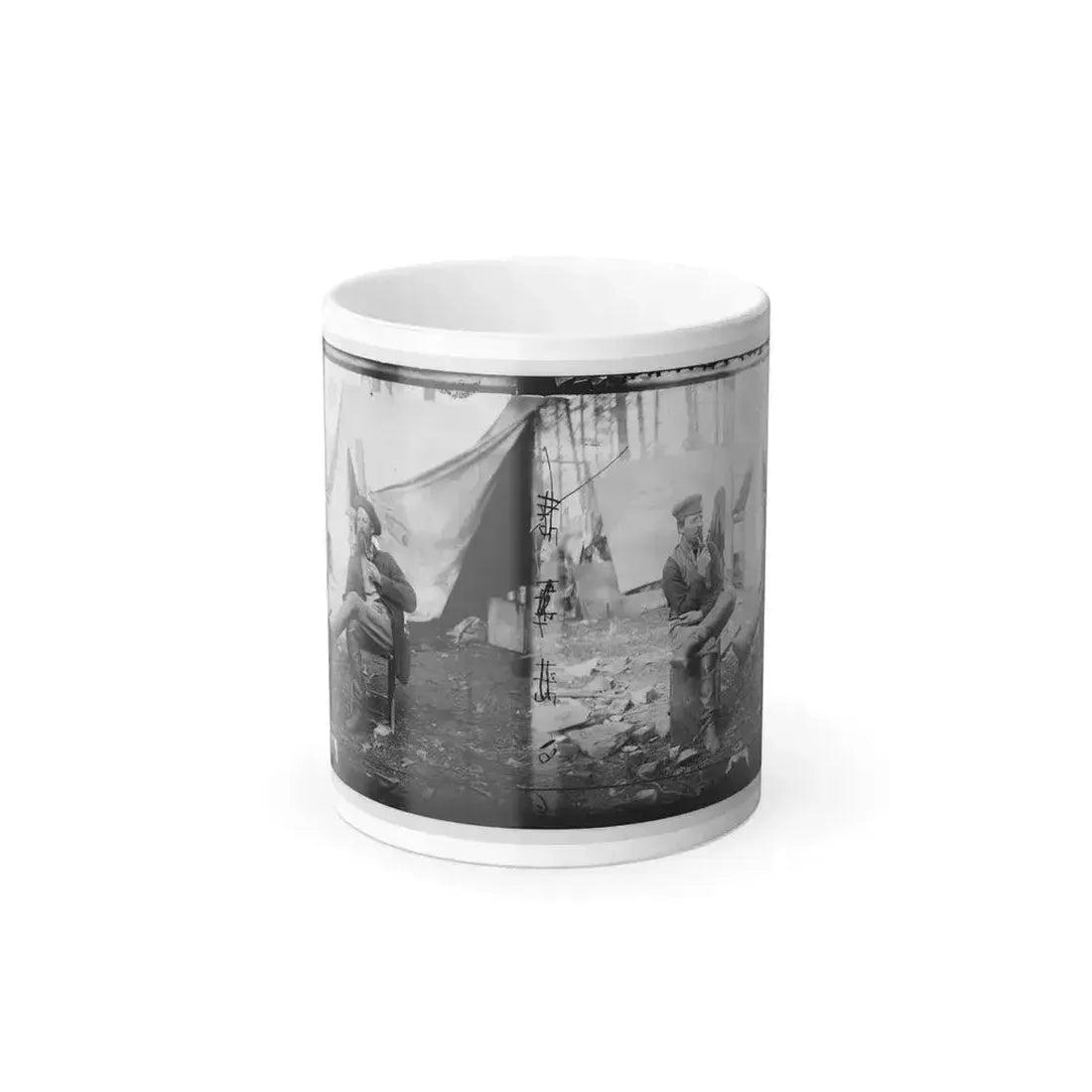 Brandy Station, Virginia. Discussing the Probilities of the Next Move (U.S. Civil War) Color Changing Coffee Mug 11oz Default Title 11oz - Go Mug Yourself