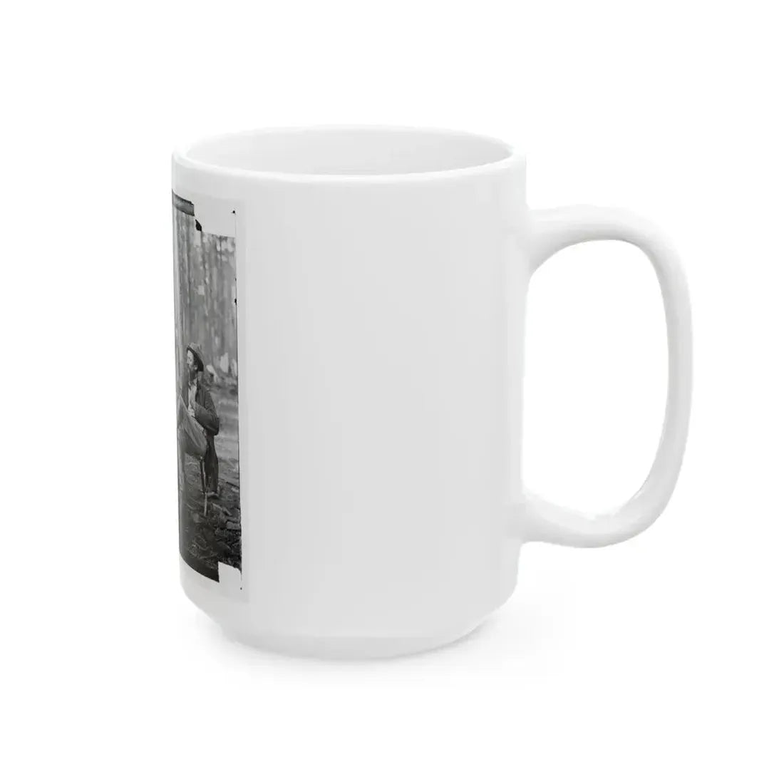 Brandy Station, Virginia. Discussing The Probilities ( ) Of The Next Move (U.S. Civil War) White Coffee Mug - Go Mug Yourself
